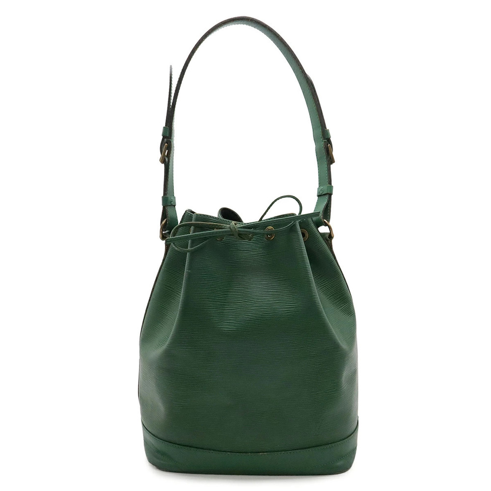 LOUIS VUITTON Epi Noe Shoulder Bag Hobo Drawstring Borneo Green